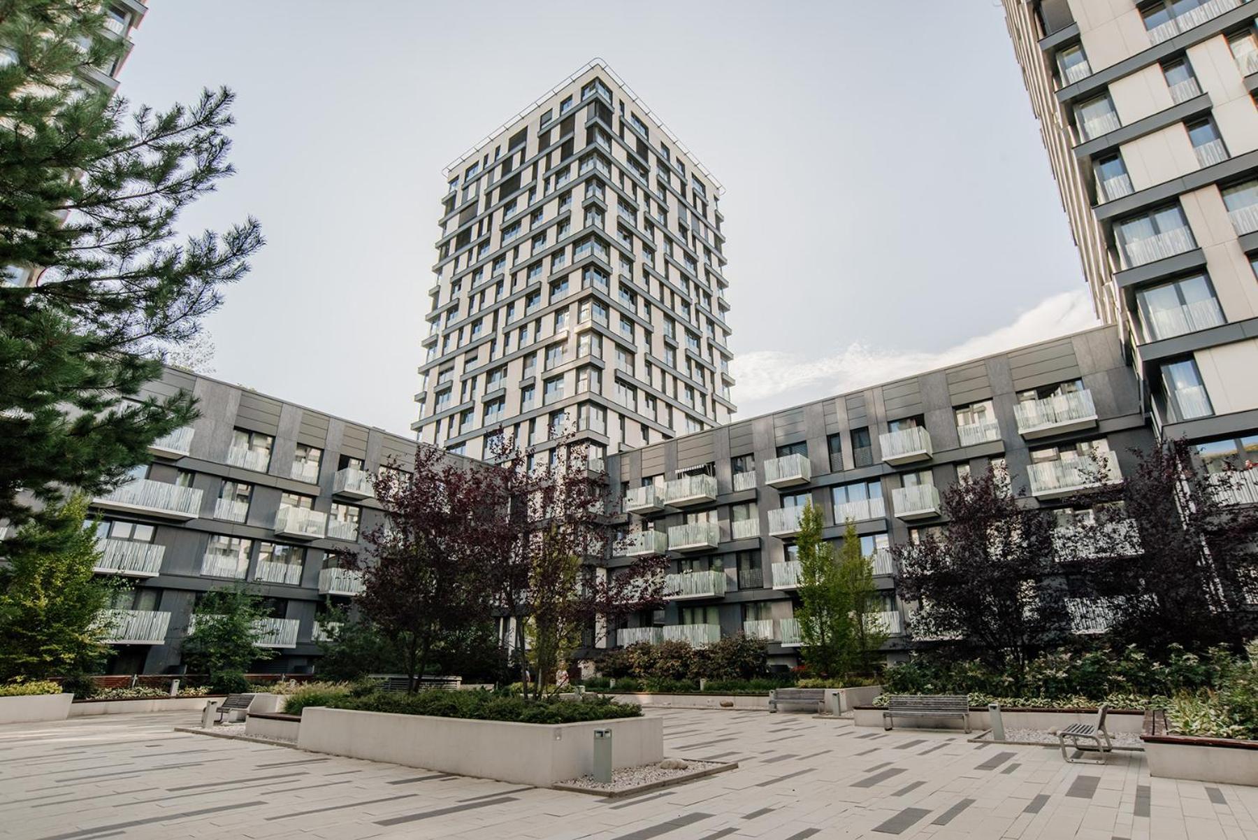 Garden Towers Apartamento Praga Exterior foto